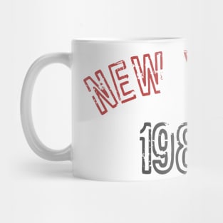 New York Text Mug